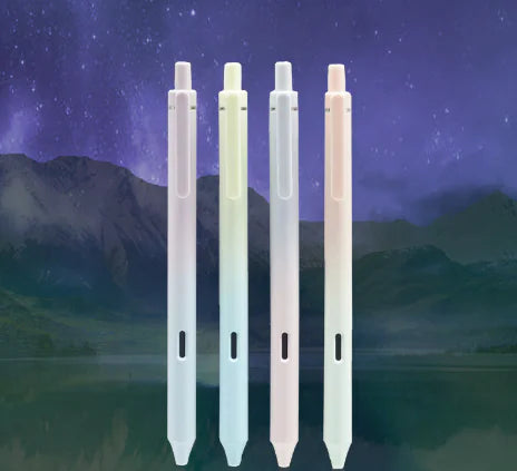 Gradient Color Quick-Dry Student Pens - Wholesale Set