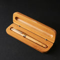 Bamboo Fountain Pen and Ballpoint Pen Gift Set