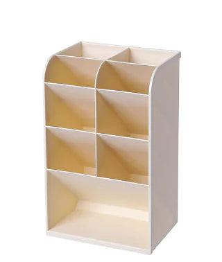 Large Capacity 13-Grid Multi-Functional Pen Holder