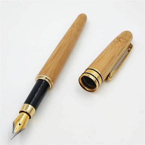 Bamboo Signature Pen Set with Natural Color Case