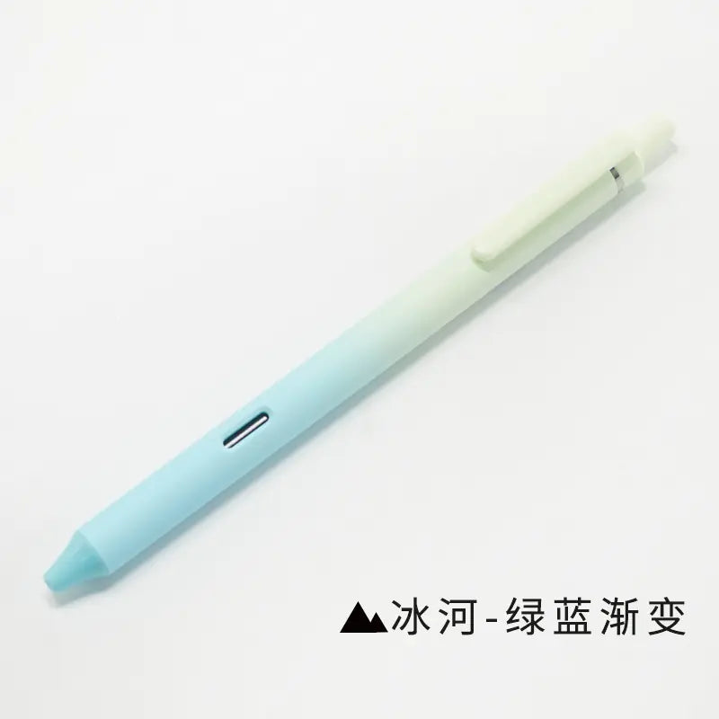 Gradient Color Quick-Dry Student Pens - Wholesale Set