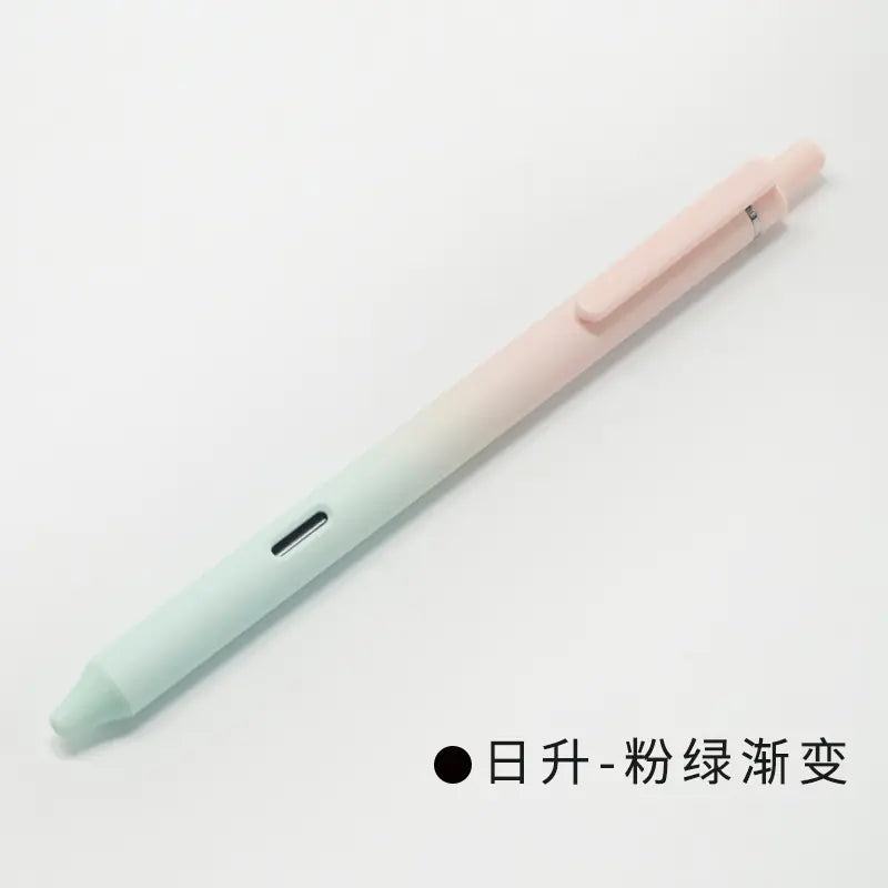 Gradient Color Quick-Dry Student Pens - Wholesale Set